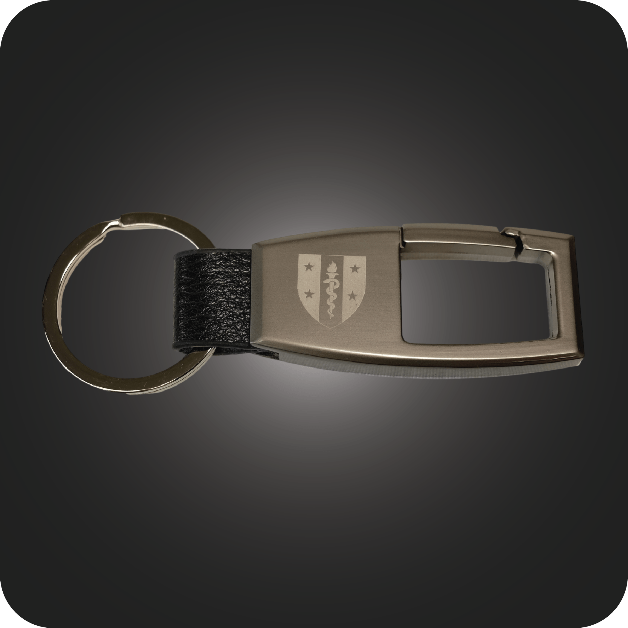 Key chain Gunmetal | USU Alumni Bookstore